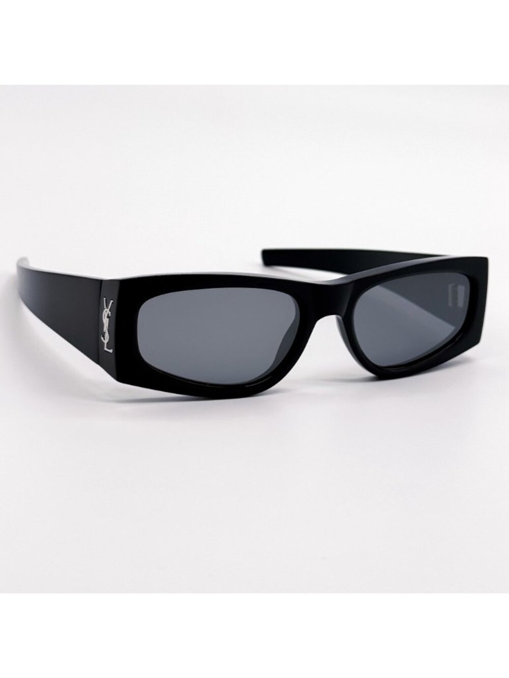 New Saint Laurent Sunglasses SL M140 002 Black Silver - Picture 5 of 10